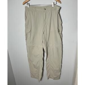 Columbia Convertible Hiking Cargo Utility Nylon Pants Gorpcore Mens Size Large